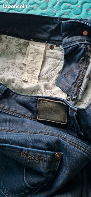 Jean Pepe Jeans Pour Homme/femme - Taille 37 - Occasion En Très Bon état - Modèle Classique
