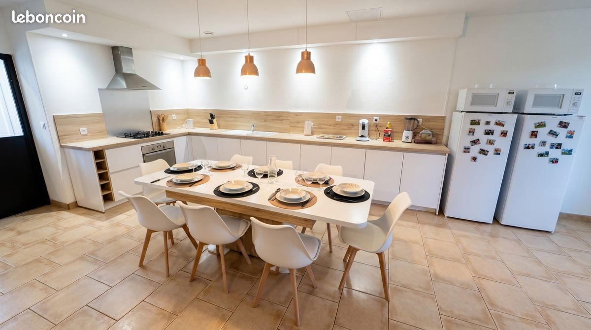 Chambre avec salle d'eau privée – coloc 200 m² avec jardin – ESTHUA / gare Saumur (image 4)