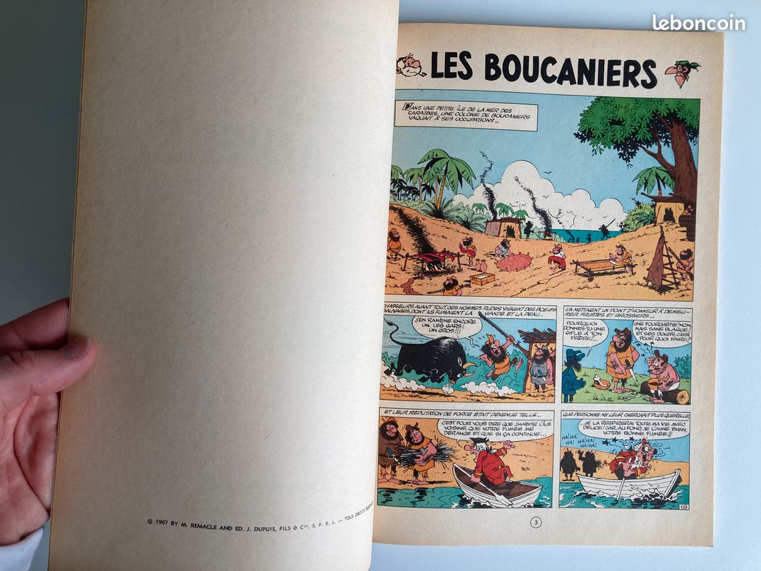 Le vieux Nick et Barbe-Noire - 11. Les boucaniers - Remacle - Dupuis - 1967 - EO (image 6)