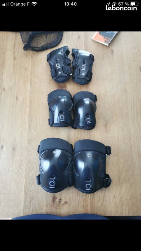 Protections pour roller, skate ou trotinette (image 2)