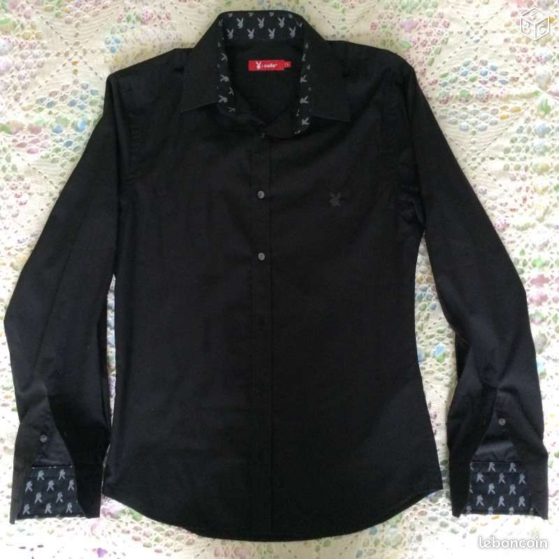 Chemise noire Celio taille S (image 1)