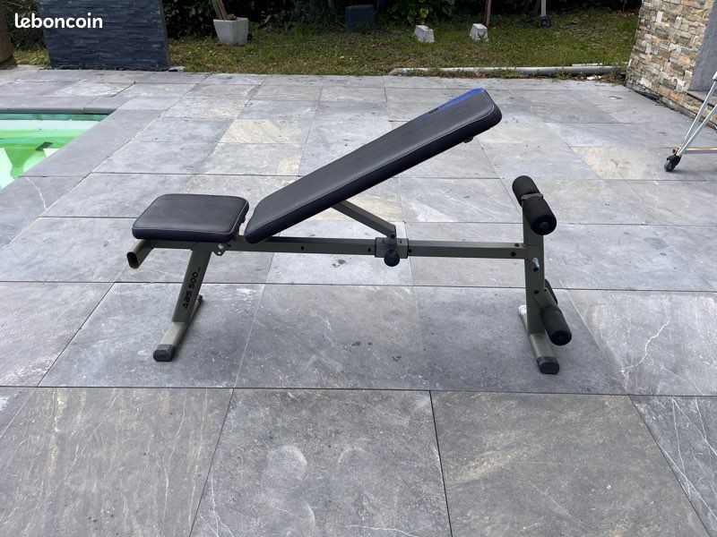 Banc De Musculation Domyos 500 - Pliable, 4 Inclinaisons (Occasion)