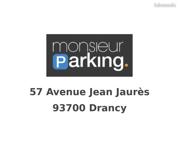 Parking/box Drancy