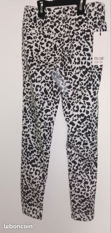 Pantalon goodies jeans taille 38 neuf femme (image 4)