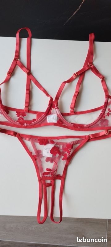 Ensemble Lingerie Lady Rose 95B - Soutien-gorge Souple Rose, Destockage Neuf Avec étiquette