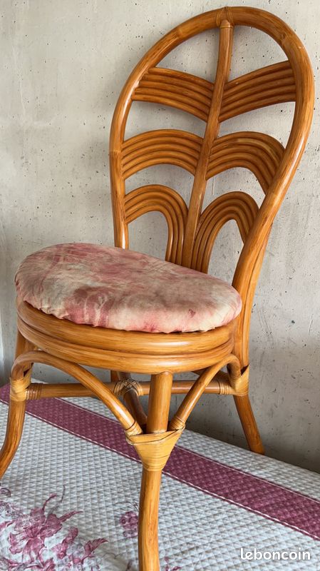 Chaise en bambou (image 2)