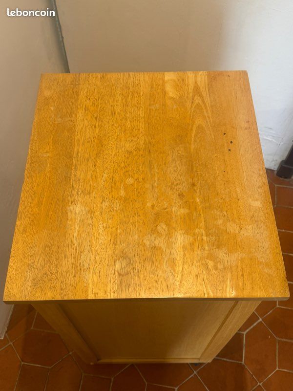 Coffee Station bois et chrome rangement cuisine (image 9)