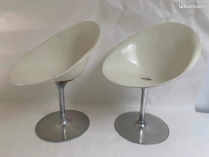 2 FAUTEUILS SALON DE COIFFURE STARCK à donner (image 3)