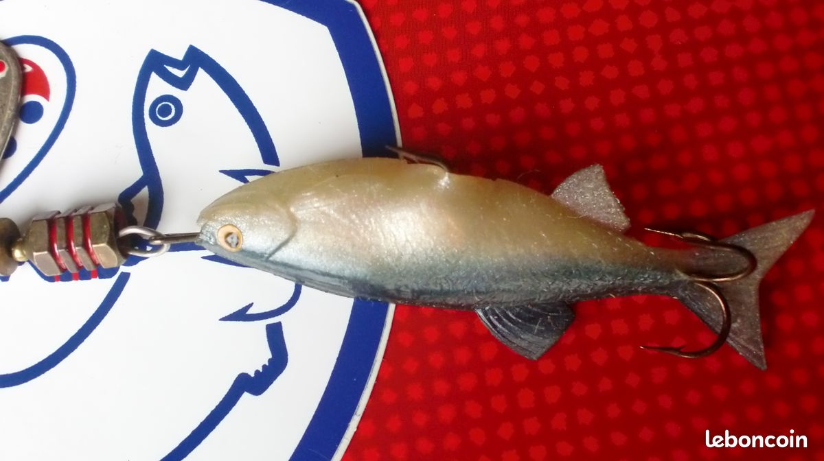 Cuiller Tournante MEPPS N°2 COMET MINNOW Truite Chevesne Perche Bass silure aspe brochet (image 3)