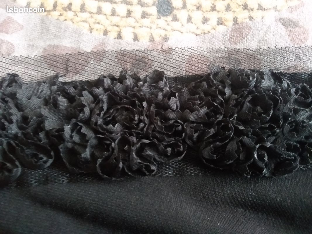 Jupe noir NafNaf taille 38/M (image 4)