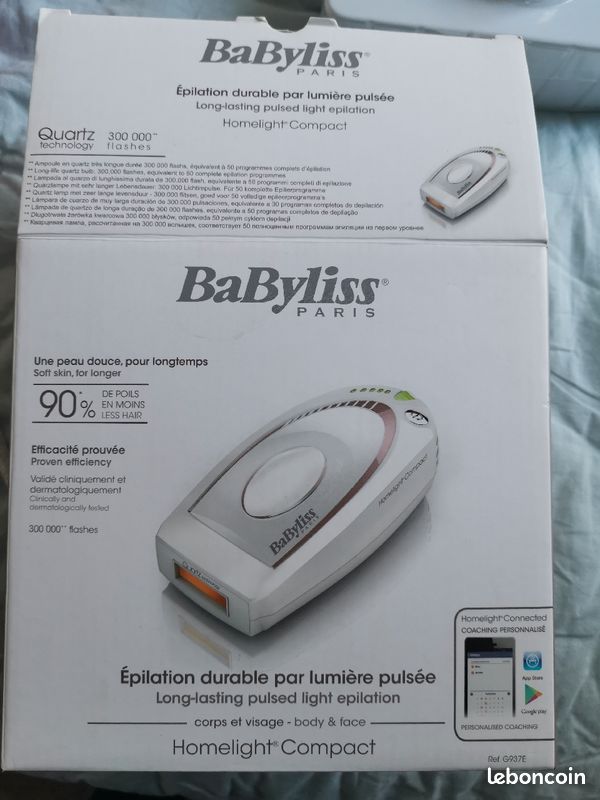 Epilateur Babyliss lumière pulsée neuf (image 1)
