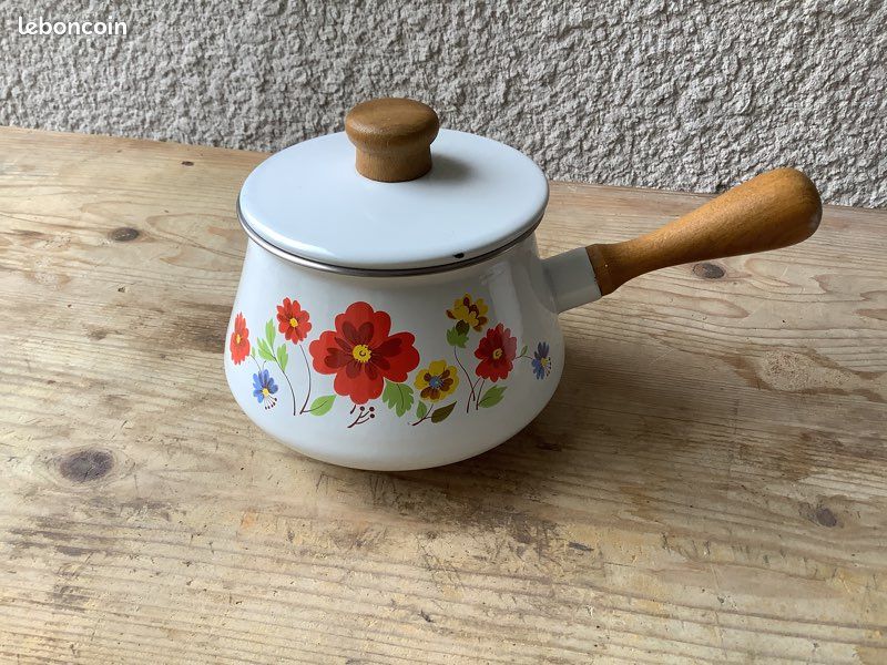 Casserole vintage en céramique (image 1)
