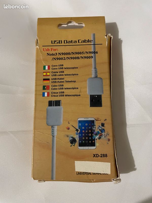 Usb data câble 1m (image 1)