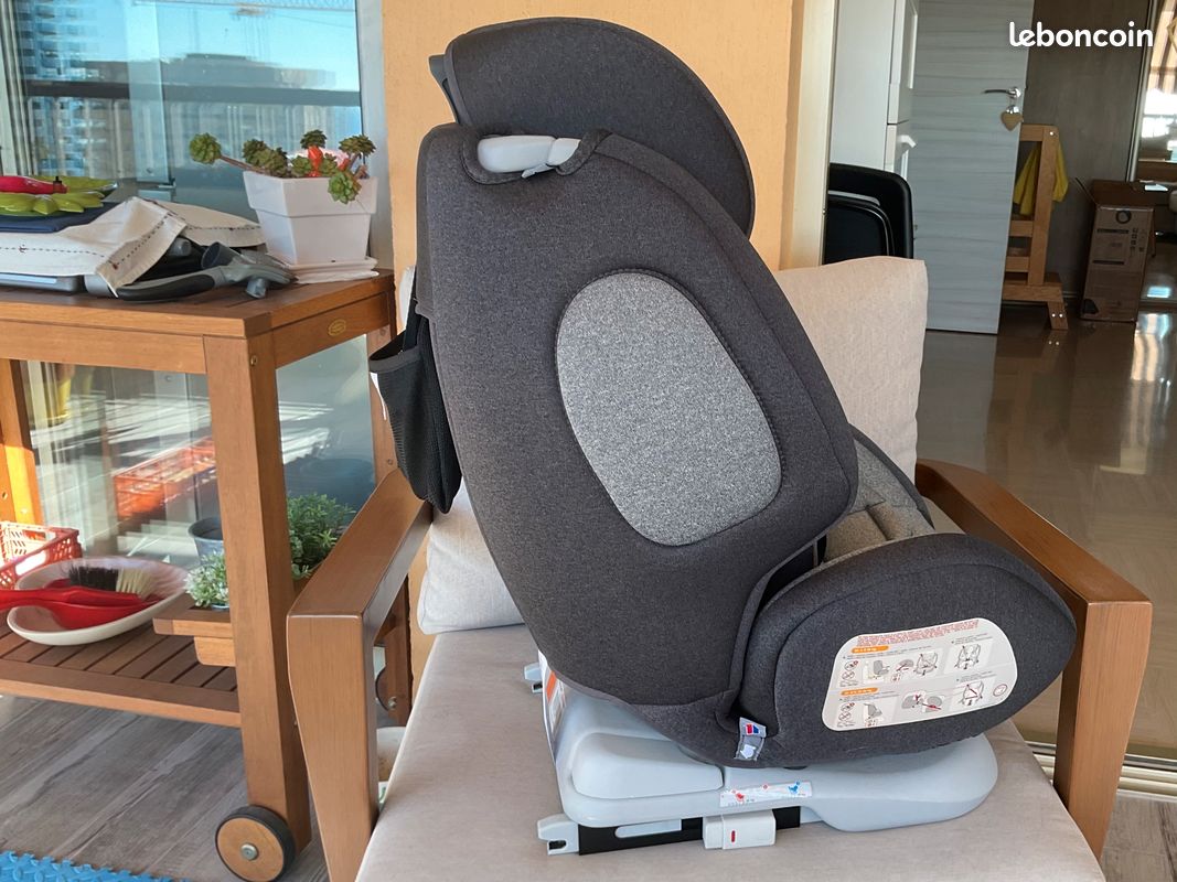 Siège auto isofix Migo One 360° gris Équipement bébé