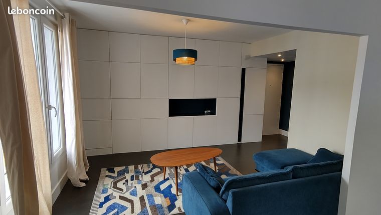 Location meublée, 53m², proche du centre-ville, 745/mois