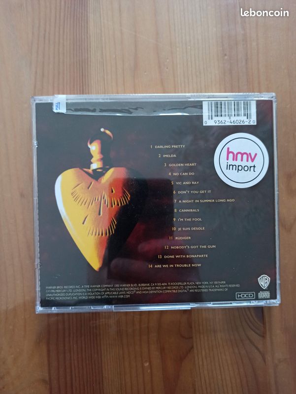 CD Mark Knopfler – Golden Heart (USA) (image 3)