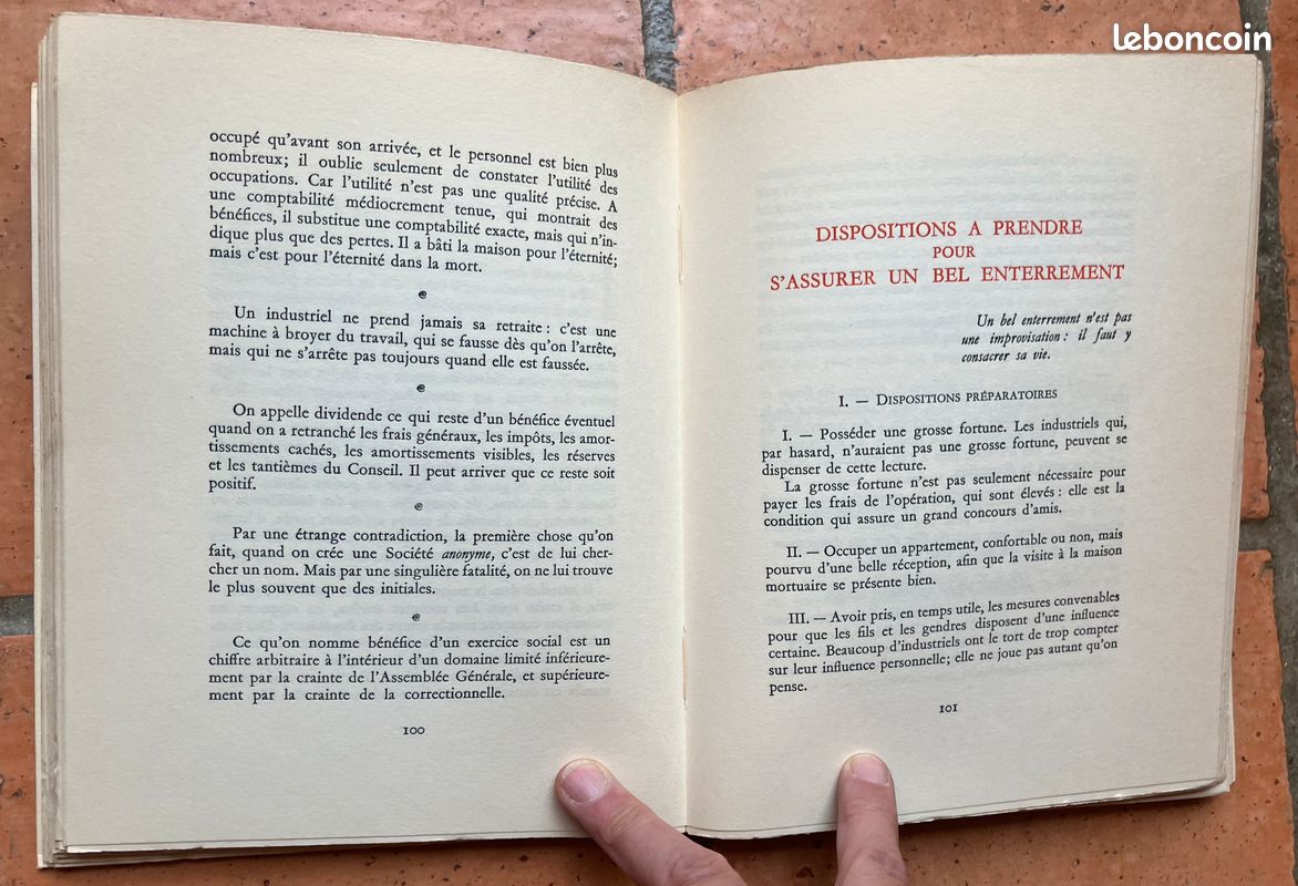 Propos de O. L. Barenton – Auguste Detœuf – humour & aphorismes – 1956 – très bon état (image 7)