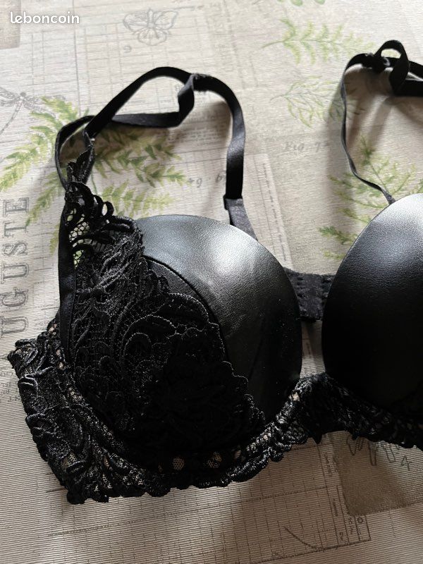 Ensemble noir Aubade Cuir de Rose 90B / 38 (image 4)