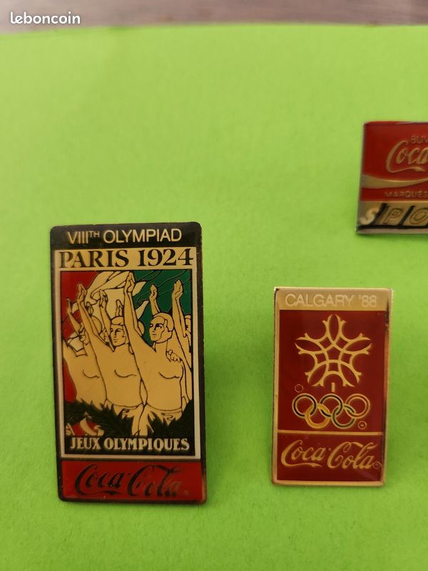 Collection De Pin's Sponsors Jeux Olympiques Beijing 2008 Coca-Cola - Édition Limitée