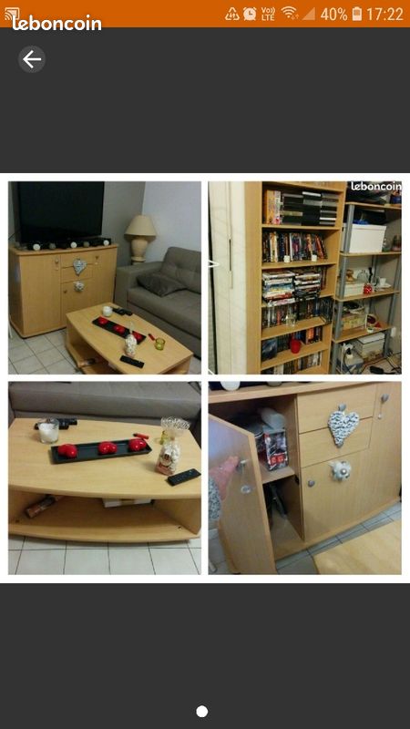 Etageres et Table basse (image 1)
