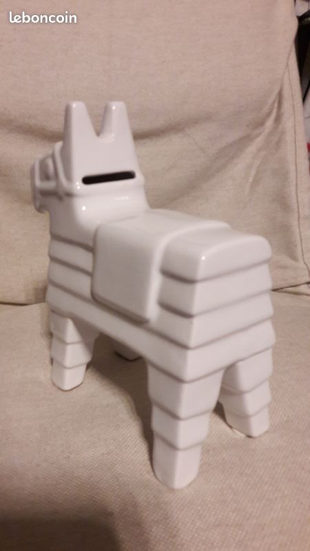 Tirelire Chien Blanc Neuve (image 2)