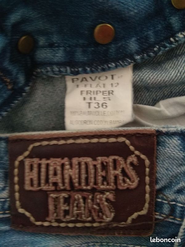 Jean HLanders homme taille 36 (image 5)