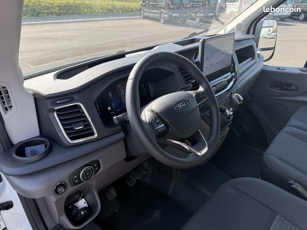 FORD TRANSIT 350 L3 2.0 EcoBlue - 165 benne et coffre Gruau - Démo (image 13)