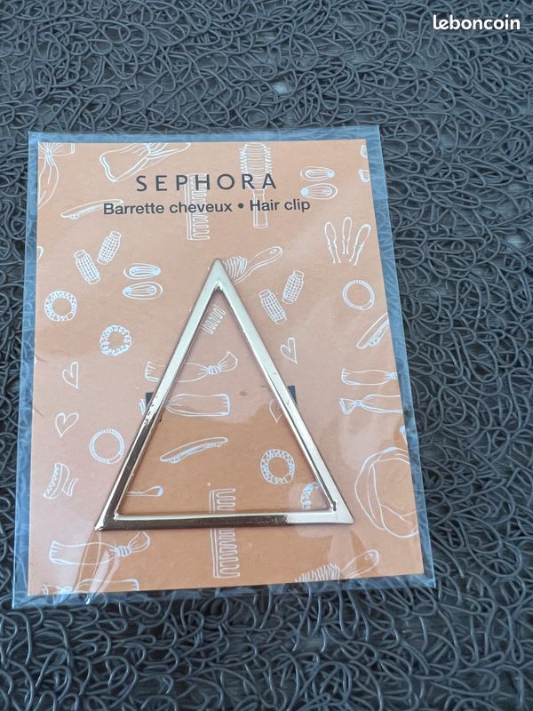 Barrette cheveux Sephora doré (image 1)