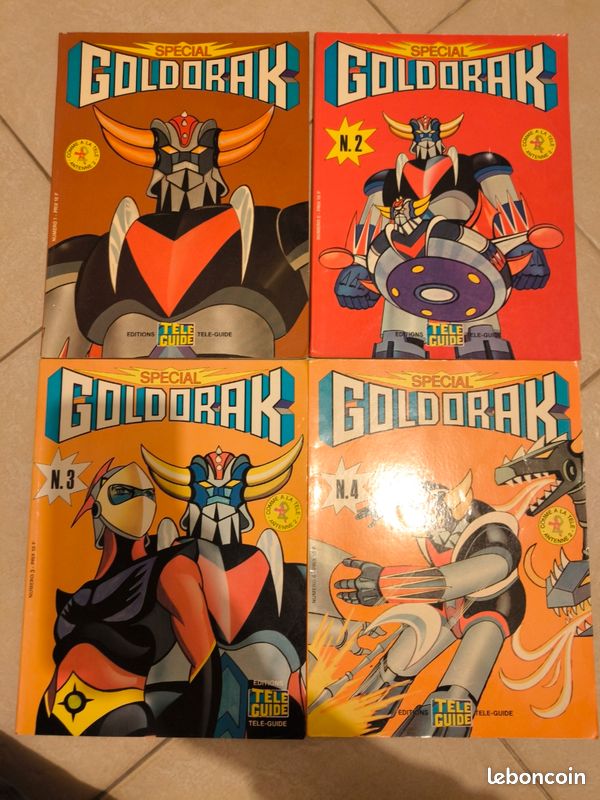 Magazine Goldorak n°17 bi-mensuel (ÉDITIONS TELE-GUIDE