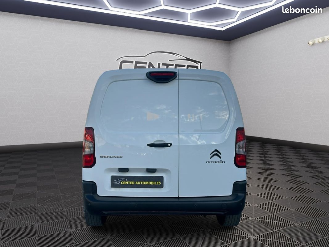 Citroën BERLINGO FOURGON M 1.5 BlueHDi BVM6 S&S 102 cv TVA RECUPERABLE {CAMERA DE RECUL + ANGLE MORT + CLIM + CARPLA} (image 6)