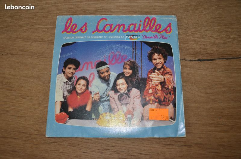 Vinyle 45 tours "Les canailles" (image 1)