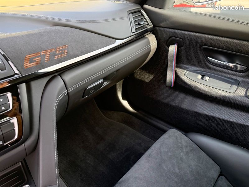 BMW M4 Coupé Série GTS 3.0 500 GPS Radar 1ère main Carbone Régul Clim (image 29)