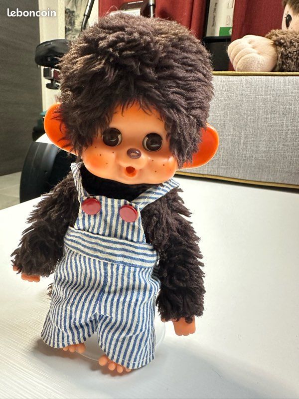 Toy Toho Daisuke Monchhichi Toho Daisuke 17cm En Salopette Kiki