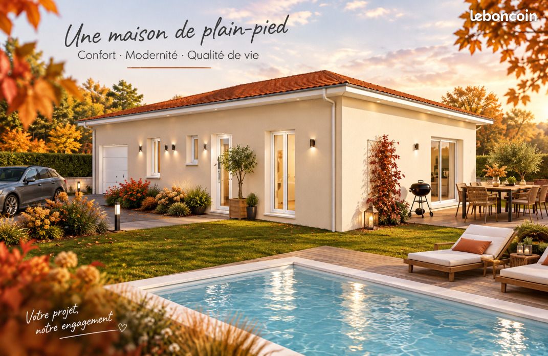 Maison 4 pièces 85 m² · à Bourg-Saint-Christophe · 85 m² · 304 500 €