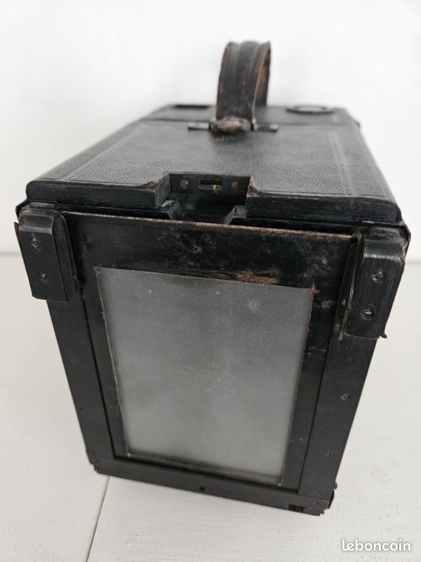 Appareil Photo Pliant Mazo 9x12 - Chambre Photographique Française Vintage