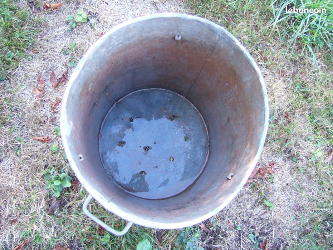 Bassine en zinc Ø 30 (image 2)