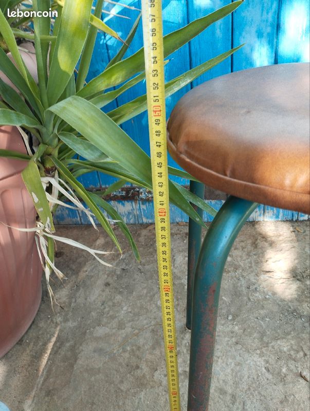 Tabouret tube vintage (image 6)
