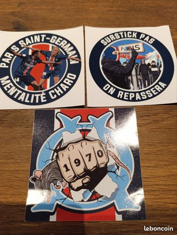 Lot 9 Stickers Autocollants Ultras Paris