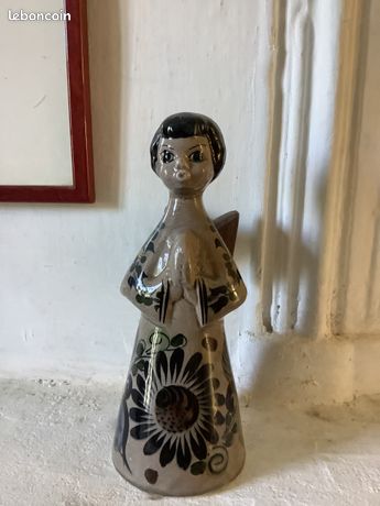 Bougeoir Ange Fer Forgé - Décoration De Noël - Artisanat Traditionnel