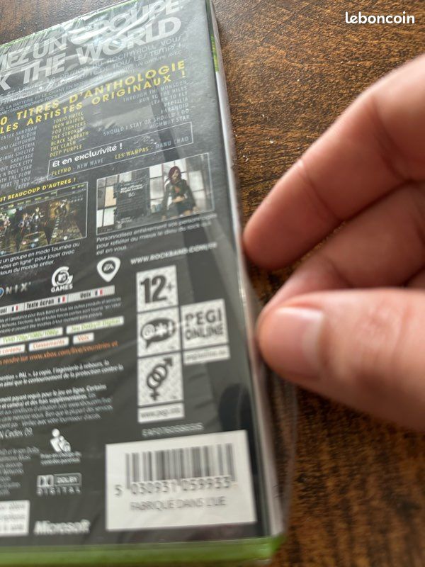 Jeux Rockband neuf sous blister - Jeux vidéo