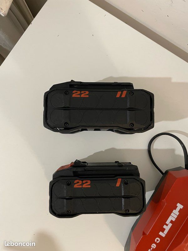 Chargeur Rapide NURON C6 - 115V - 241W / 9.6A - Pour Batteries 22V Lithium-ion - Compact