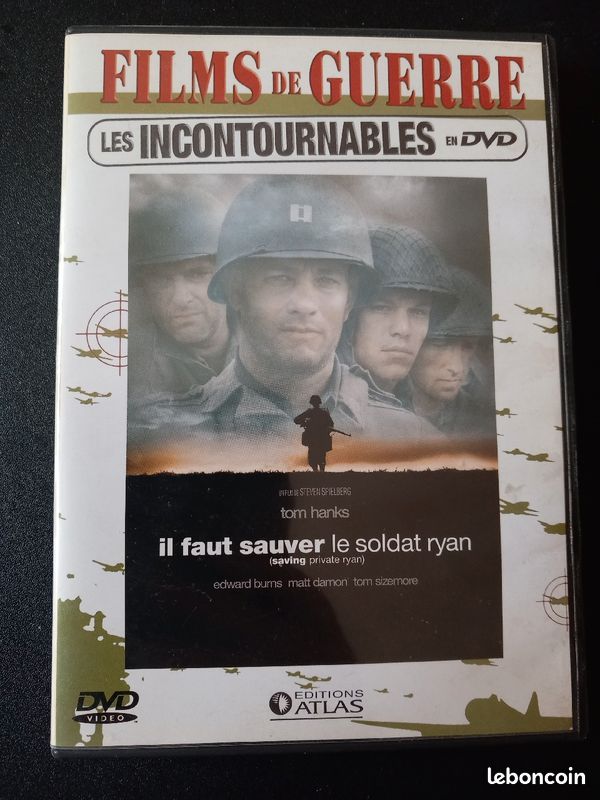 Jaquette DVD de Il faut sauver le soldat Ryan - SLIM - Cinéma Passion