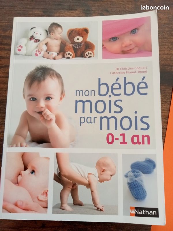 Livre Mon bébé mois par mois 0-1 an (image 1)