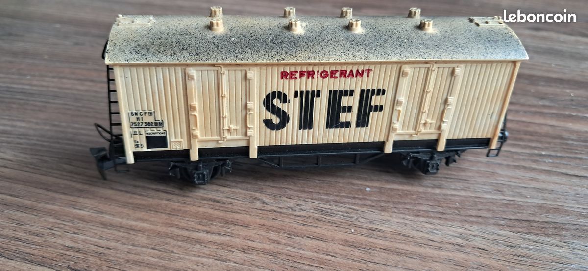 WAGON FRIGORIFIQUE STEF à bogies JOUEF échelle HO EUR 5,00 - FR