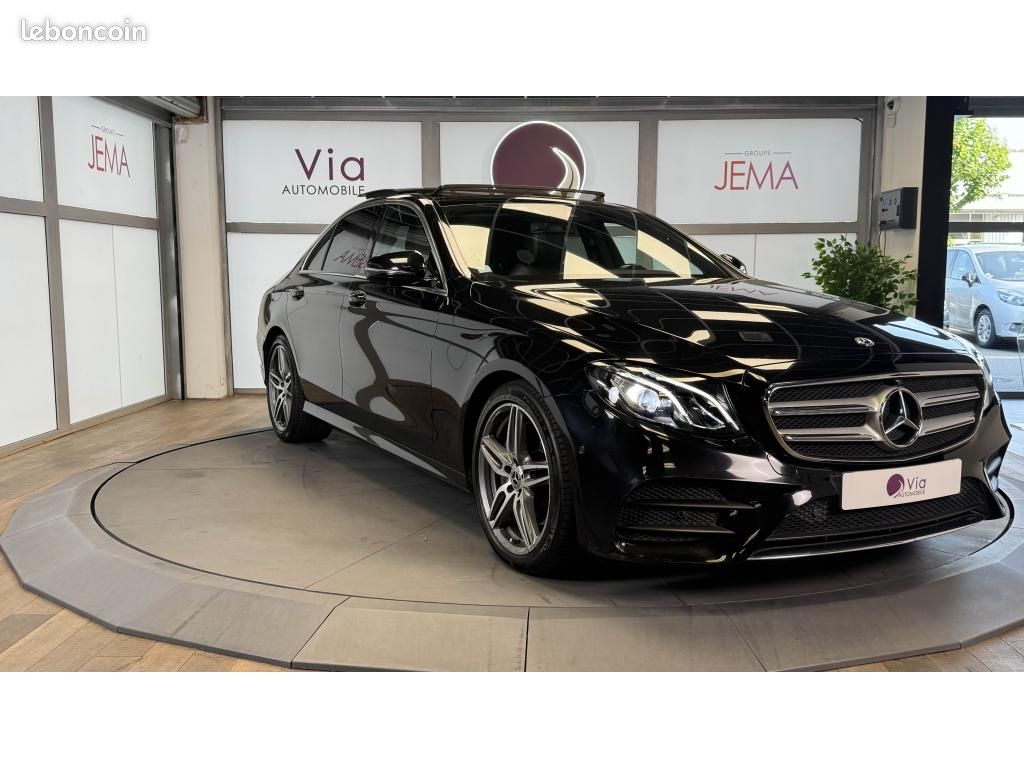 MERCEDES CLASSE E E 220 D - BVA 9G-Tronic BERLINE - AMG Line - TOIT OUVRANT - CAMERA 360 - ENTRETIEN COMPLET - 2EME (image 8)