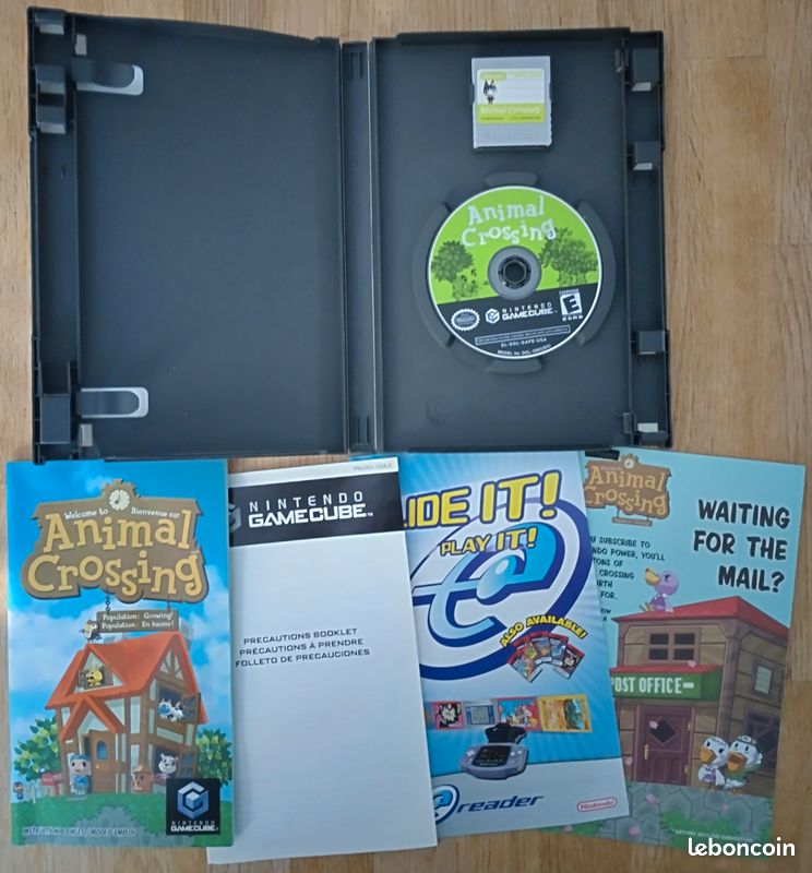 PAS DE JEU ₪ Notice - Nintendo Gamecube - FRA - Animal Crossing