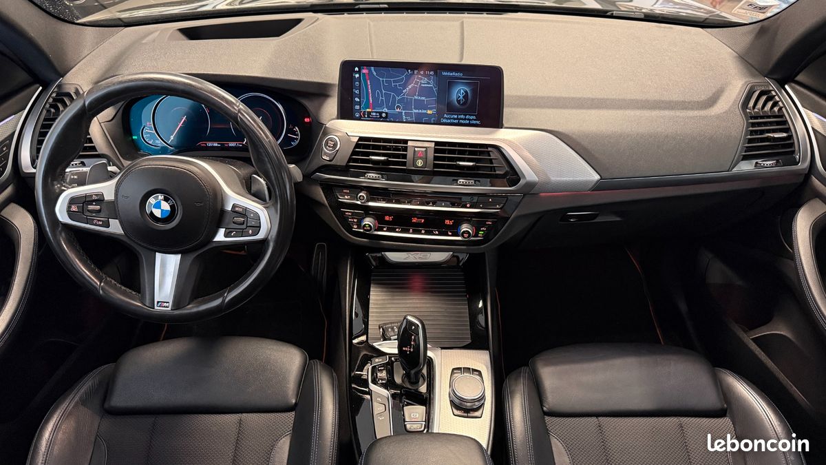 BMW X3 G01 20D 190ch M-SPORT XDRIVE BVA + TOIT OUVRANT PANORAMIQUE (image 3)