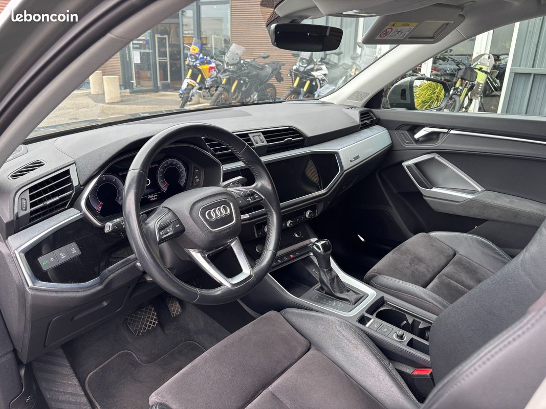 AUDI Q3 Q3 35 TDI 150 ch S tronic 7 Design Luxe OPTIONS/PHARES MATRIX/JANTES SPORT/BANG OLUFSEN/SUIVI COMPLE (image 9)