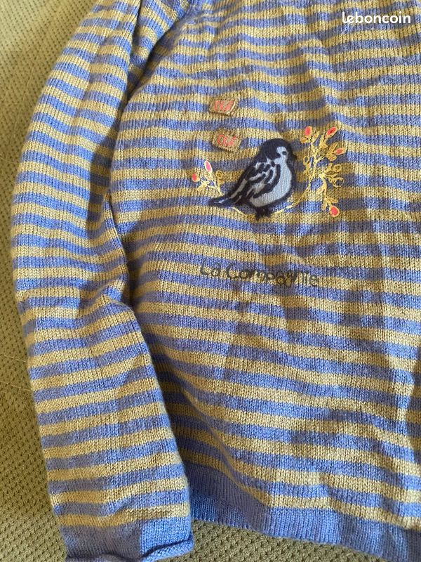 Gilet rayé de la Compagnie des Petits (image 2)