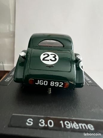 Healey Saloon #23 24H Du Mans 1950 1/43 GCAM – édition Limitée, Vert